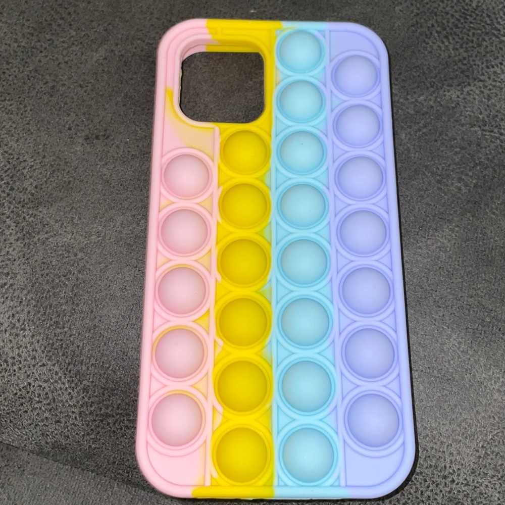 Pop~It phone case for I~Phone 12